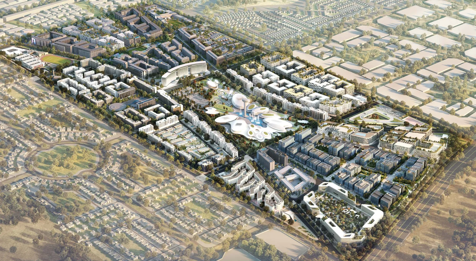Aljada masterplan